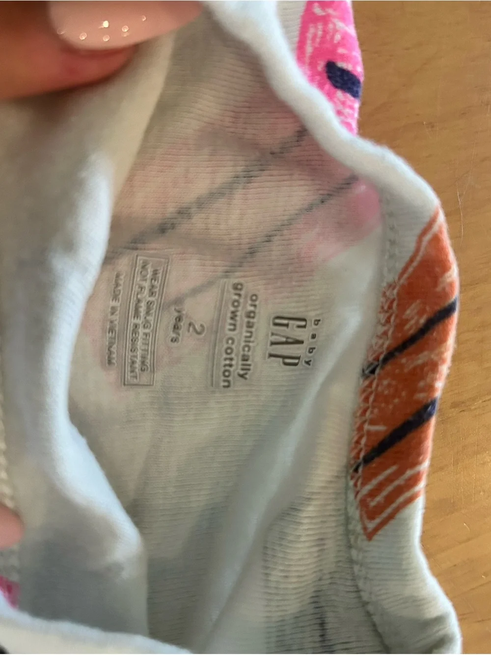 GAP Kids Baby pajama set with Colorful Pencil Print